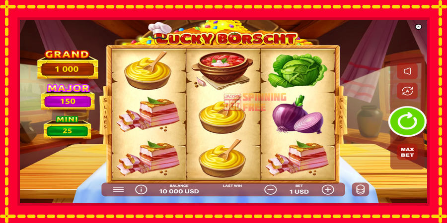 Lucky Borscht mesin slot dengan animasi cerah, gambar 2