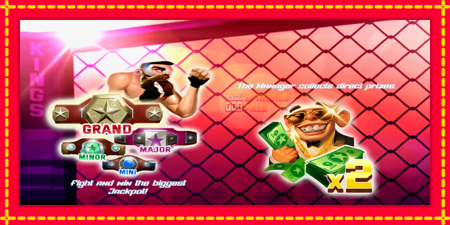 MMA Kings mesin slot dengan animasi cerah, gambar 1