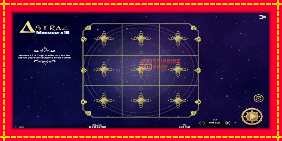 Astral Minimum x10 mesin slot dengan animasi cerah, gambar 2