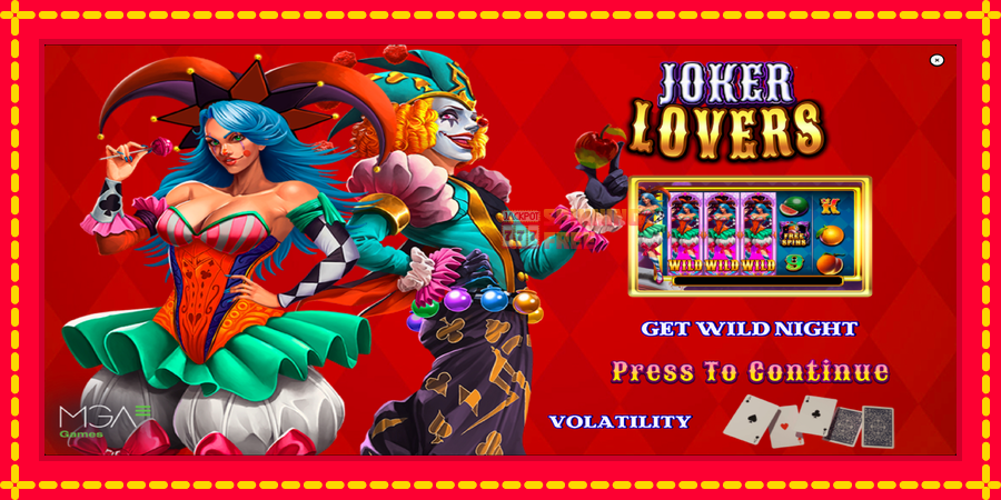 Jokers Lovers mesin slot dengan animasi cerah, gambar 1