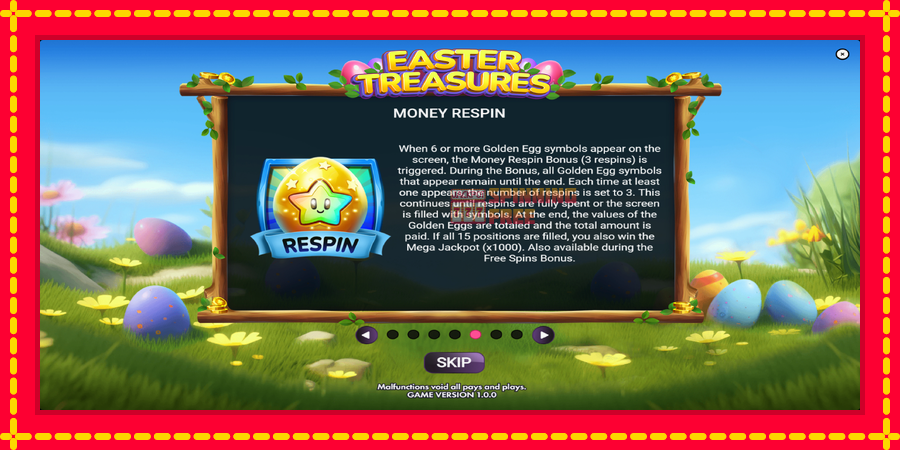 Easter Treasures mesin slot dengan animasi cerah, gambar 1