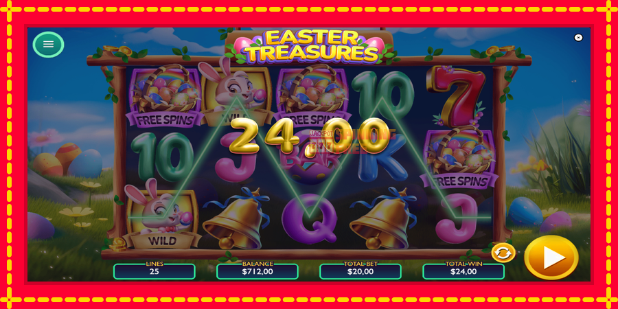 Easter Treasures mesin slot dengan animasi cerah, gambar 4