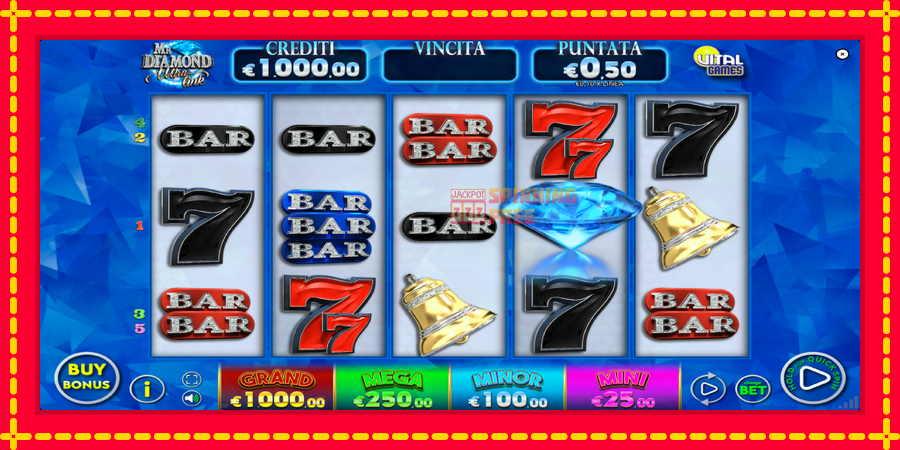 Mr. Diamond Ultra Link mesin slot dengan animasi cerah, gambar 1