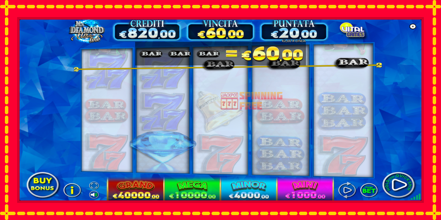 Mr. Diamond Ultra Link mesin slot dengan animasi cerah, gambar 4