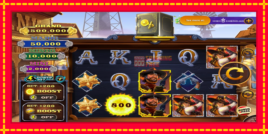 Bankrush Bonanza mesin slot dengan animasi cerah, gambar 3