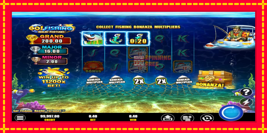 Go! Fishing: Reelin Fortunes mesin slot dengan animasi cerah, gambar 4