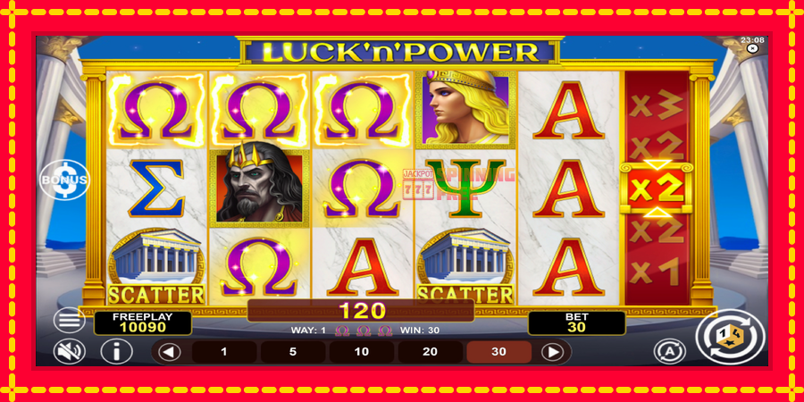 LucknPower mesin slot dengan animasi cerah, gambar 3