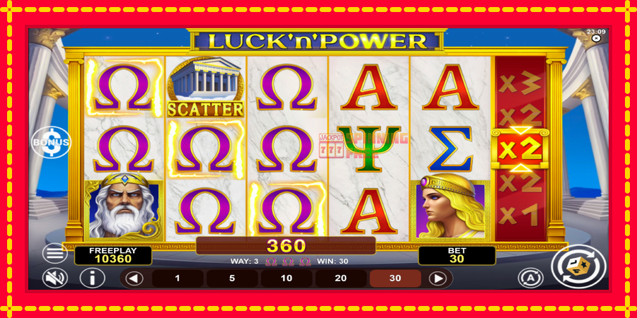 LucknPower mesin slot dengan animasi cerah, gambar 4