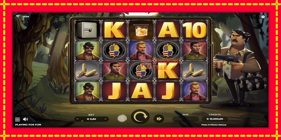 Plata o Plomo Deluxe mesin slot dengan animasi cerah, gambar 2