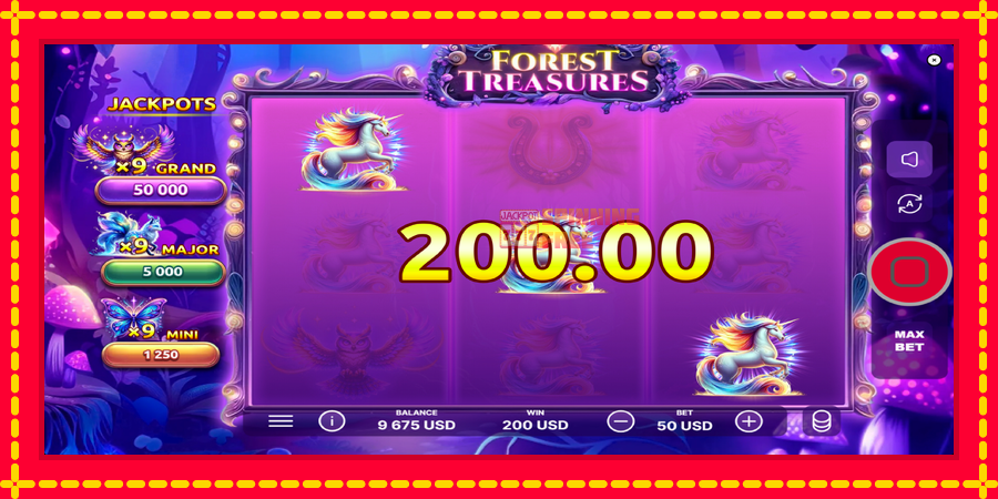 Forest Treasures mesin slot dengan animasi cerah, gambar 4