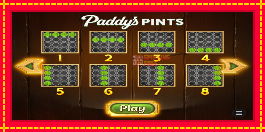 Paddys Pints mesin slot dengan animasi cerah, gambar 7