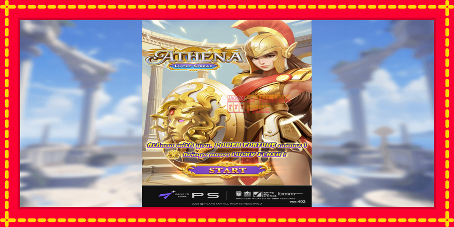 Athena Lucky Spread mesin slot dengan animasi cerah, gambar 1