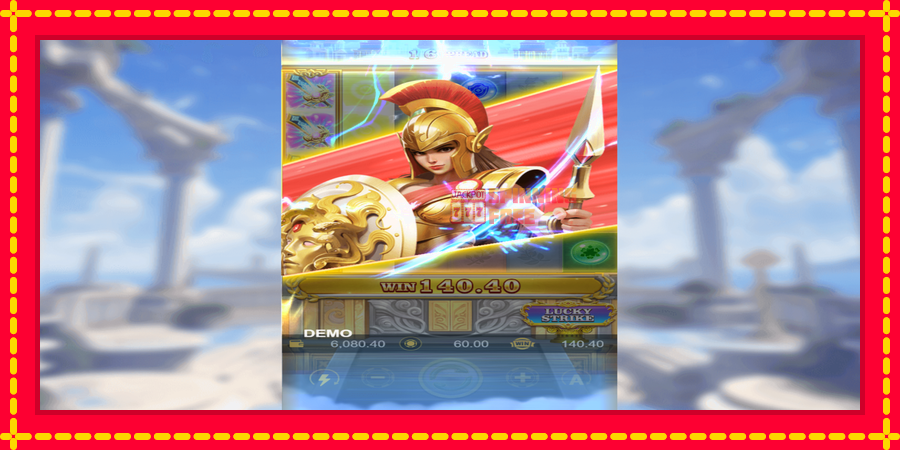 Athena Lucky Spread mesin slot dengan animasi cerah, gambar 3