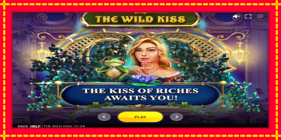 The Wild Kiss mesin slot dengan animasi cerah, gambar 1