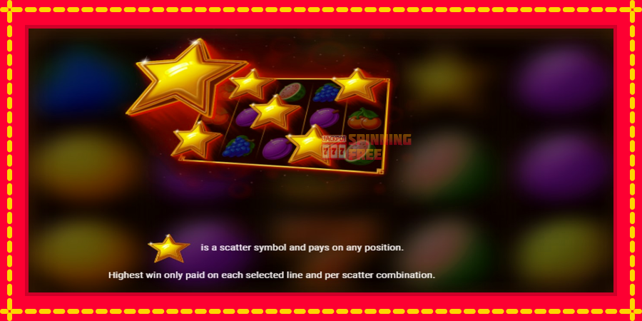 Hot Rush Stars Deluxe mesin slot dengan animasi cerah, gambar 5