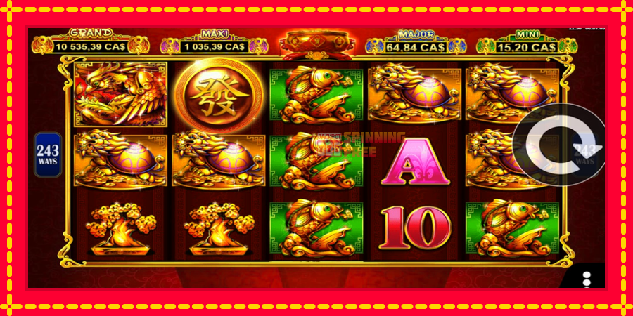 Ba Fang Jin Bao Fortune Totems mesin slot dengan animasi cerah, gambar 2