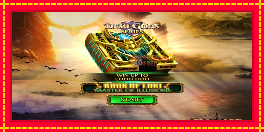 Book Of Loki - Master Of Illusions mesin slot dengan animasi cerah, gambar 1