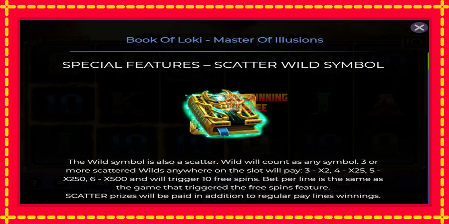 Book Of Loki - Master Of Illusions mesin slot dengan animasi cerah, gambar 4