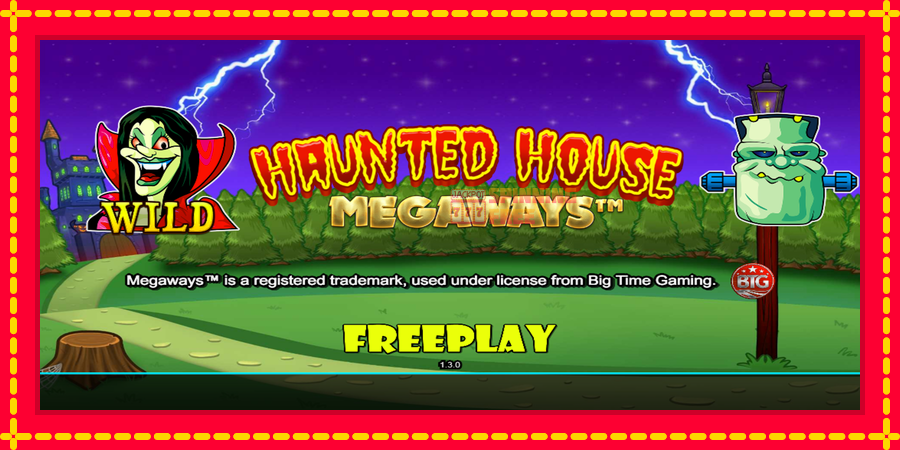 Haunted House Megaways mesin slot dengan animasi cerah, gambar 1