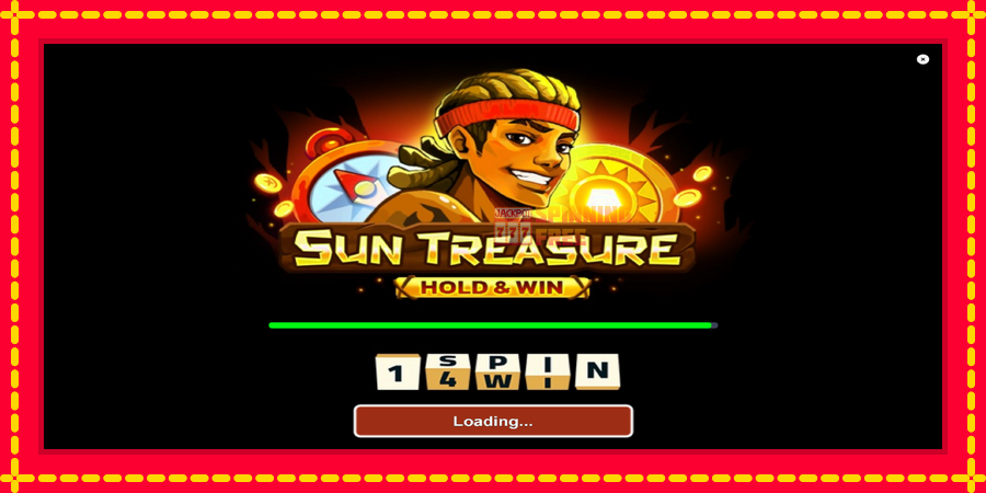 Sun Treasure Hold & Win mesin slot dengan animasi cerah, gambar 1