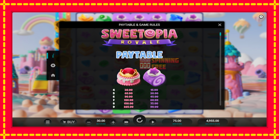 Sweetopia Royale mesin slot dengan animasi cerah, gambar 5