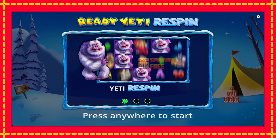 Ready Yeti Respin mesin slot dengan animasi cerah, gambar 1