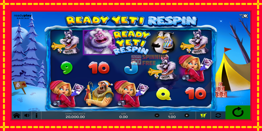 Ready Yeti Respin mesin slot dengan animasi cerah, gambar 2