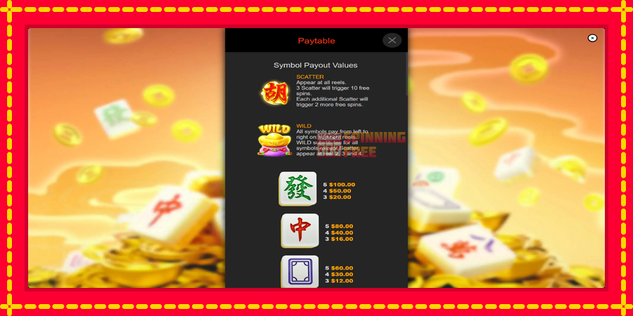 Mahjong Phoenix mesin slot dengan animasi cerah, gambar 5