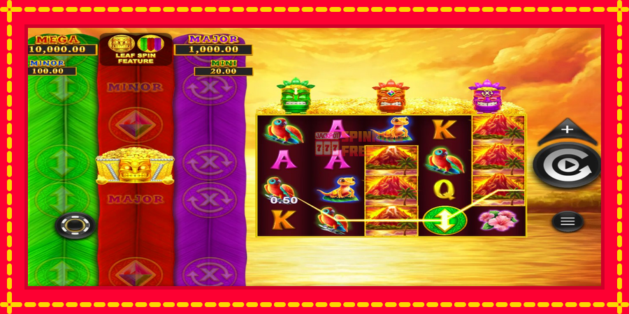 Action Boost Tiki Treasures mesin slot dengan animasi cerah, gambar 4