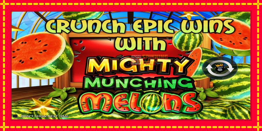 Mighty Munching Melons mesin slot dengan animasi cerah, gambar 1