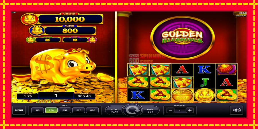 Golden Blessings mesin slot dengan animasi cerah, gambar 4