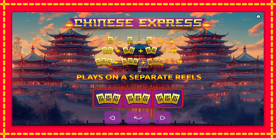 Chinese Express mesin slot dengan animasi cerah, gambar 6