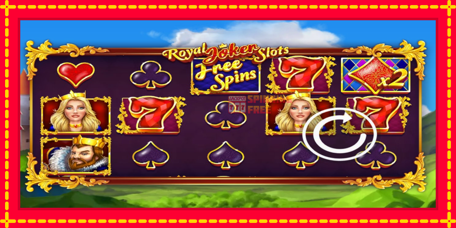 Royal Joker Slots mesin slot dengan animasi cerah, gambar 1