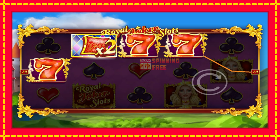 Royal Joker Slots mesin slot dengan animasi cerah, gambar 2