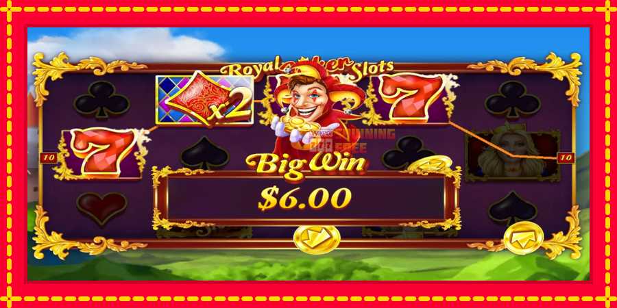 Royal Joker Slots mesin slot dengan animasi cerah, gambar 3