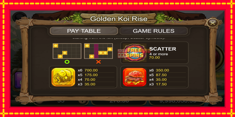 Golden Koi Rise mesin slot dengan animasi cerah, gambar 6