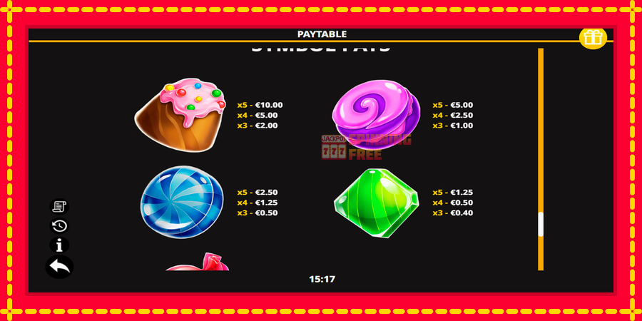 Sugar Bomb MultiBoost mesin slot dengan animasi cerah, gambar 6