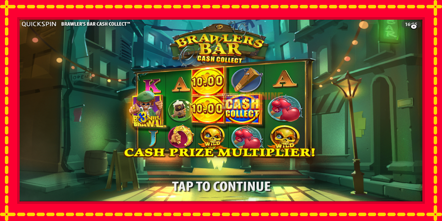 Brawlers Bar Cash Collect mesin slot dengan animasi cerah, gambar 1