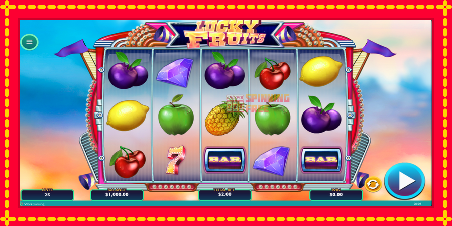 Lucky Fruits mesin slot dengan animasi cerah, gambar 2