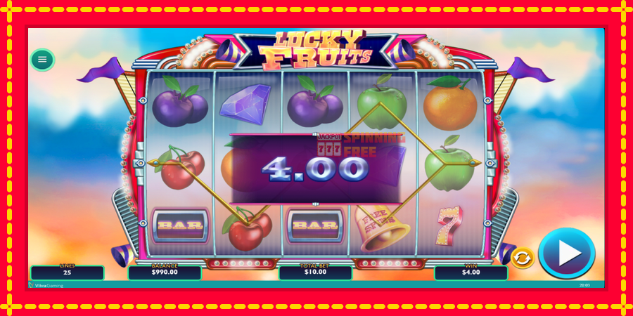 Lucky Fruits mesin slot dengan animasi cerah, gambar 3