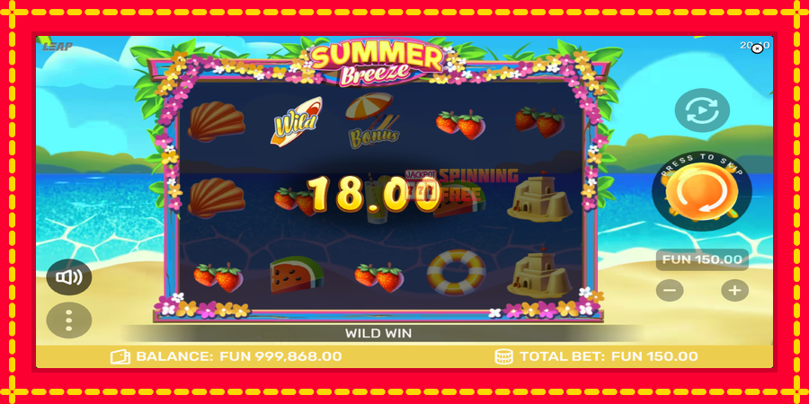 Summer Breeze mesin slot dengan animasi cerah, gambar 2