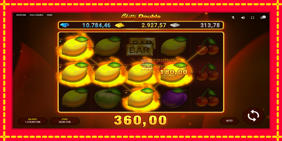 Chilli Double mesin slot dengan animasi cerah, gambar 4