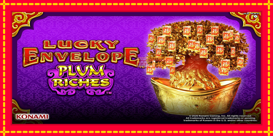 Lucky Envelope Plum Riches mesin slot dengan animasi cerah, gambar 1