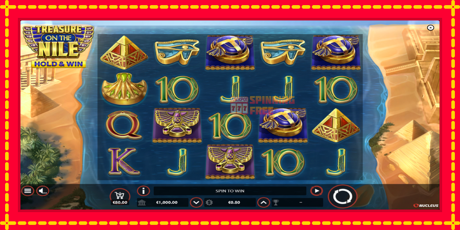 Treasure on the Nile mesin slot dengan animasi cerah, gambar 2