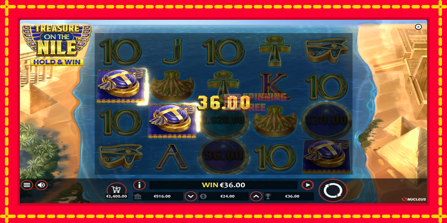 Treasure on the Nile mesin slot dengan animasi cerah, gambar 3