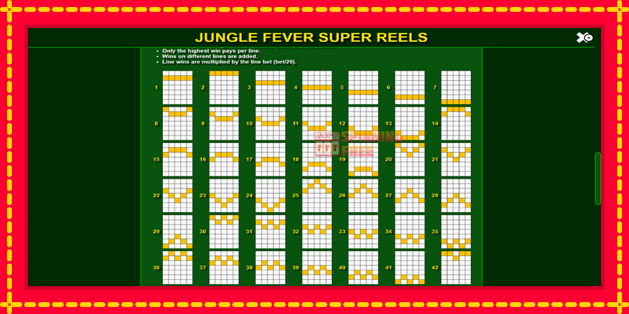 Jungle Fever Super Reels mesin slot dengan animasi cerah, gambar 7