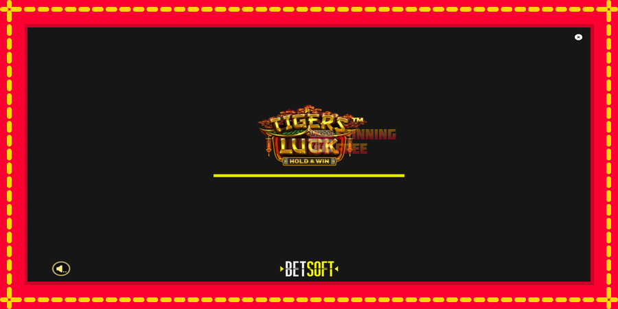 Tigers Luck mesin slot dengan animasi cerah, gambar 1