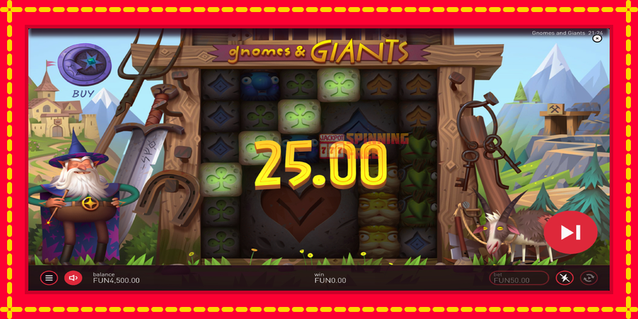 Gnomes & Giants mesin slot dengan animasi cerah, gambar 3