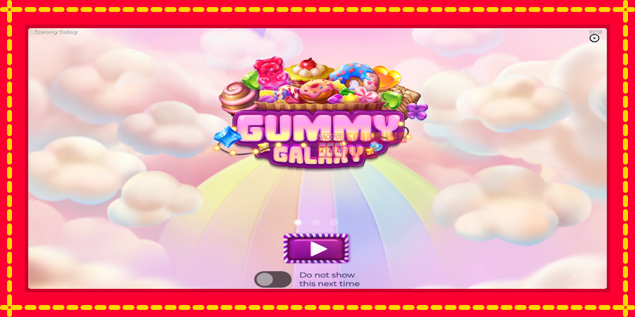 Gummy Galaxy mesin slot dengan animasi cerah, gambar 1