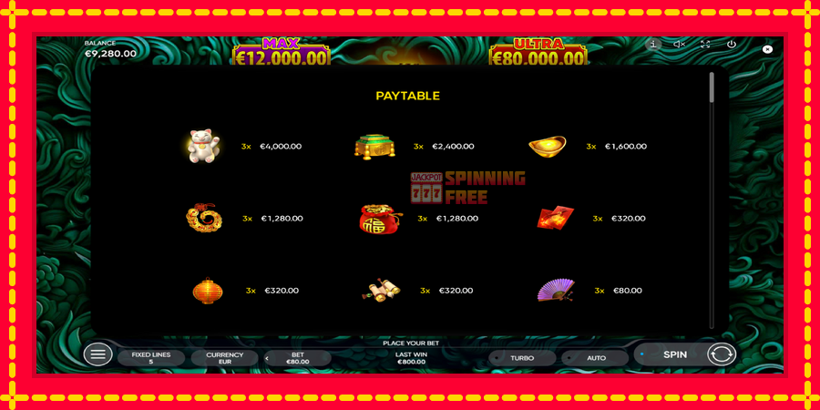 Jade Coins mesin slot dengan animasi cerah, gambar 5